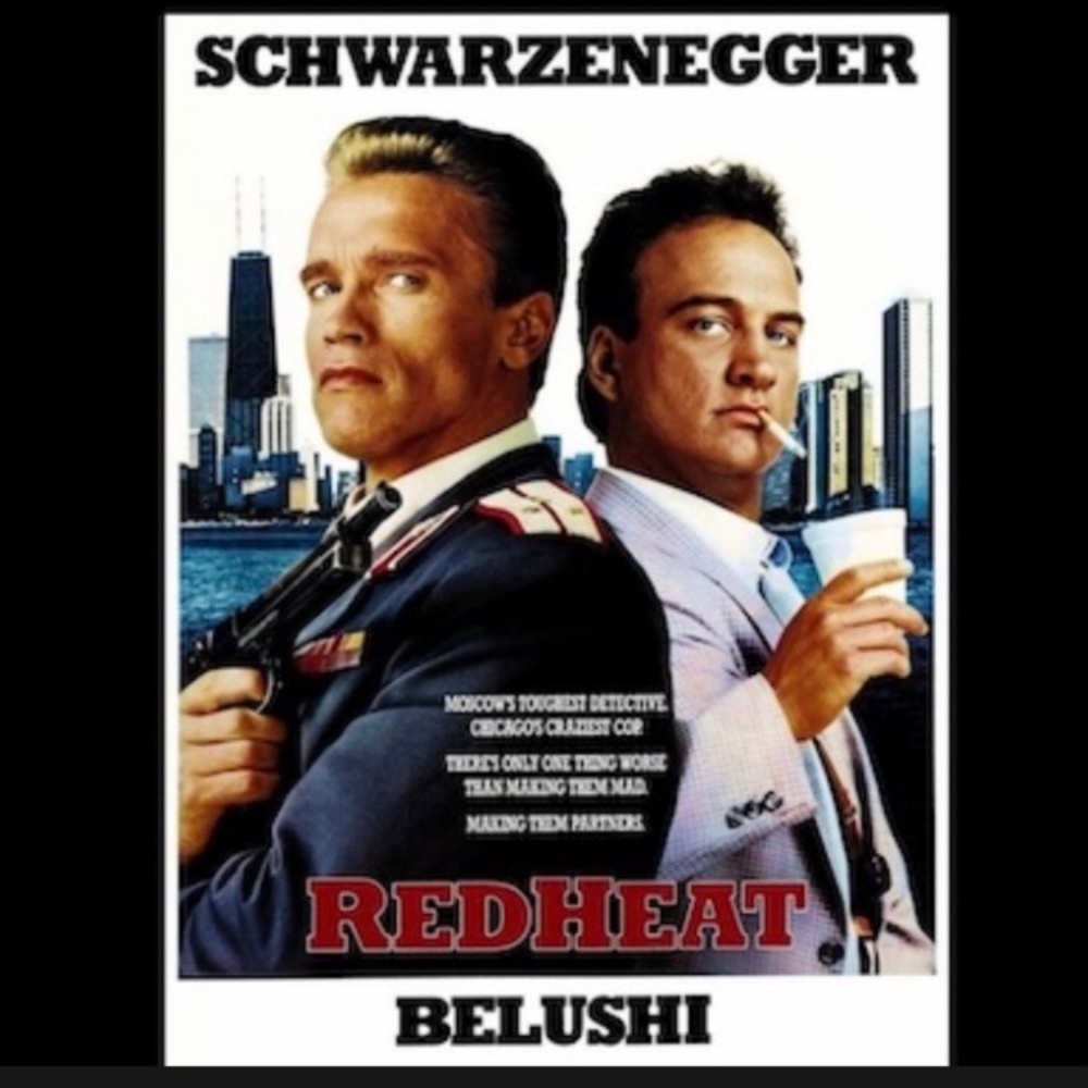 DVD Red Heat 🎬 1988 Belushi Schwarzenegger movie